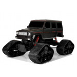 Terénne vozidlo 4x4 1:12 RC - čierne